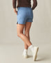 Women's Side Slit French Terry Short - Quiet Harbor